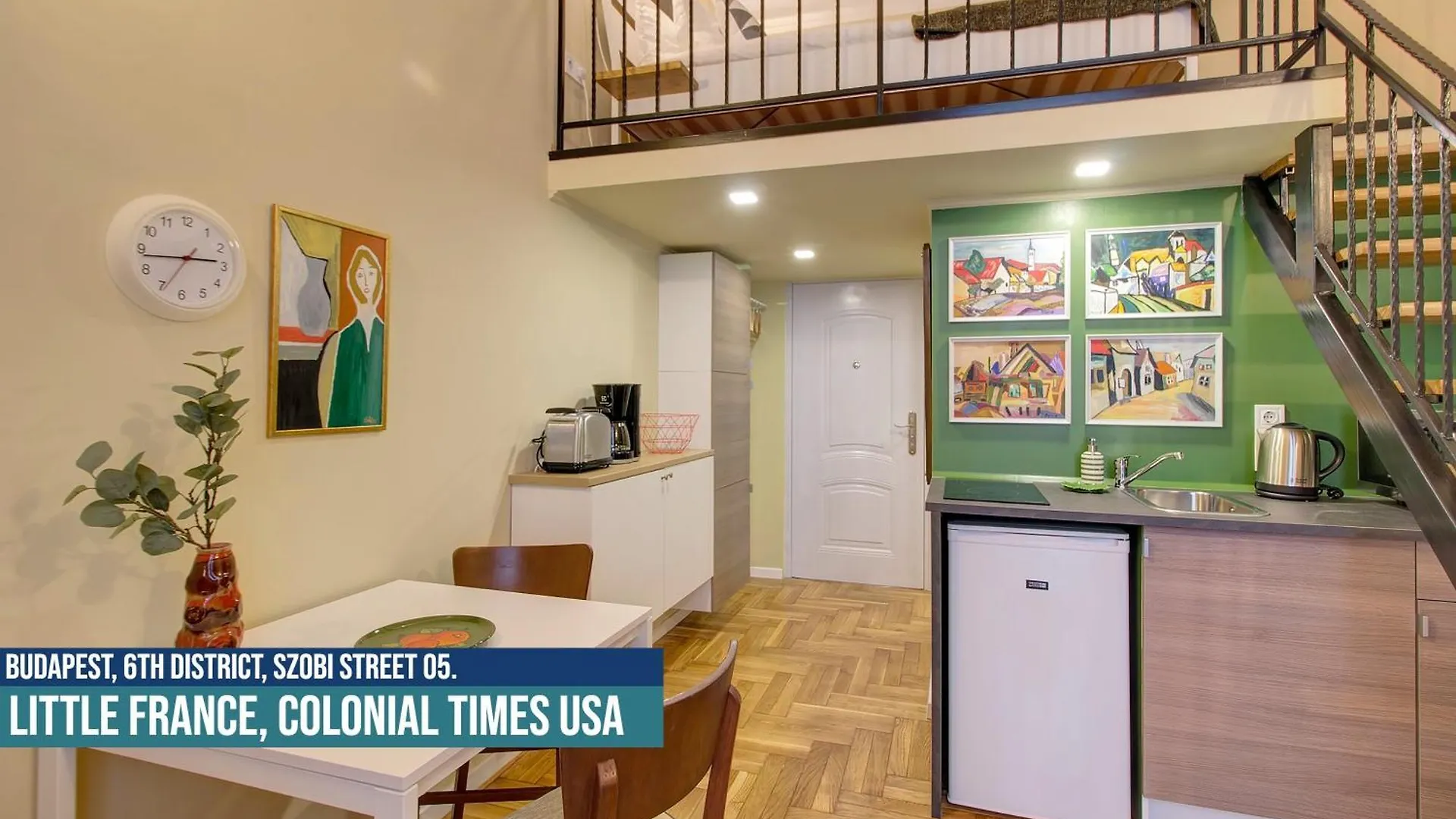 Little Americas Usa Colonial Times Apartments Budapesta