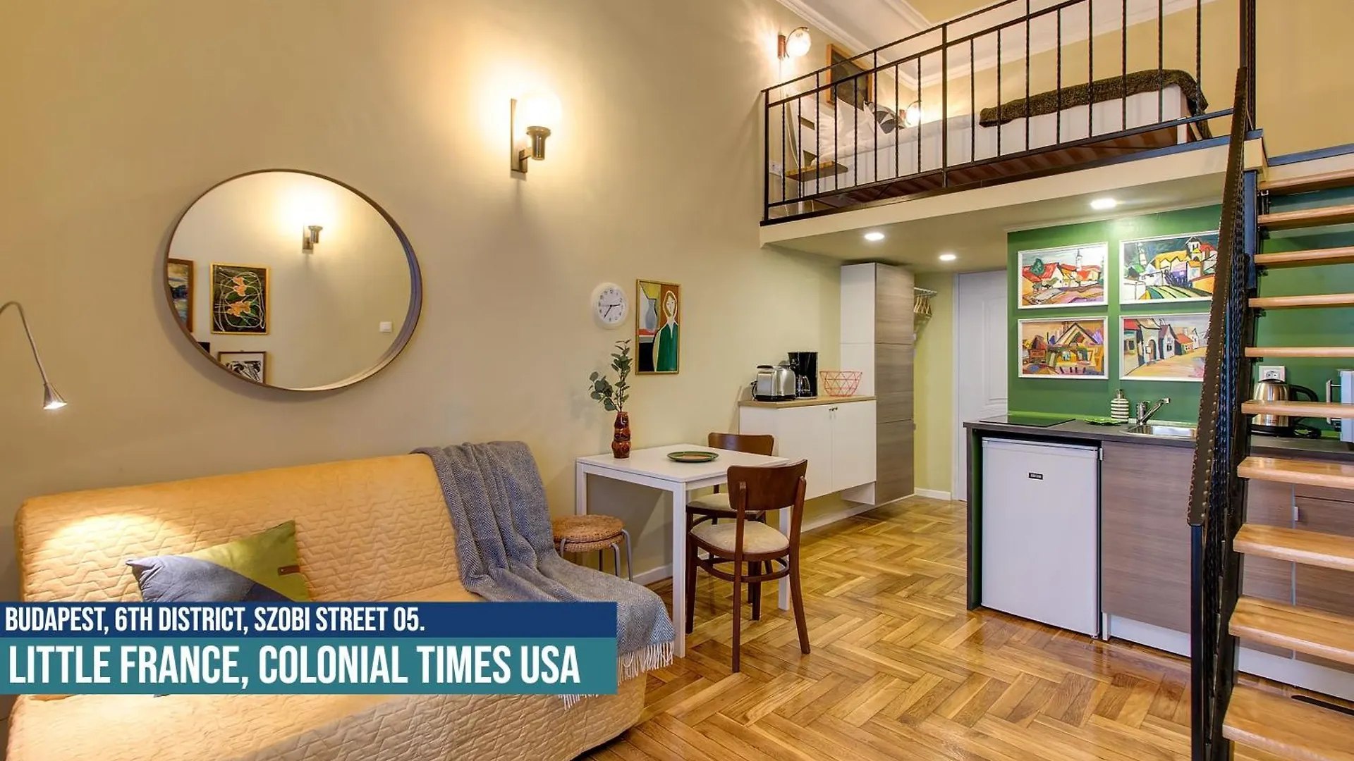 Little Americas Usa Colonial Times Apartments Budapesta Ungaria