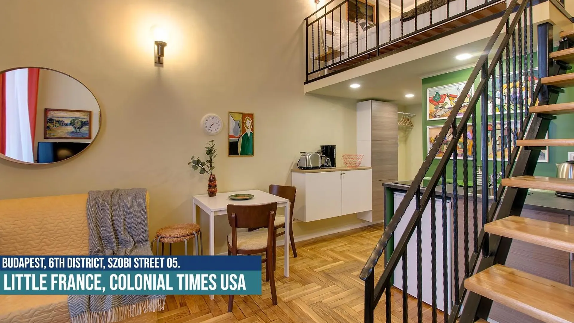Little Americas Usa Colonial Times Apartments Budapesta
