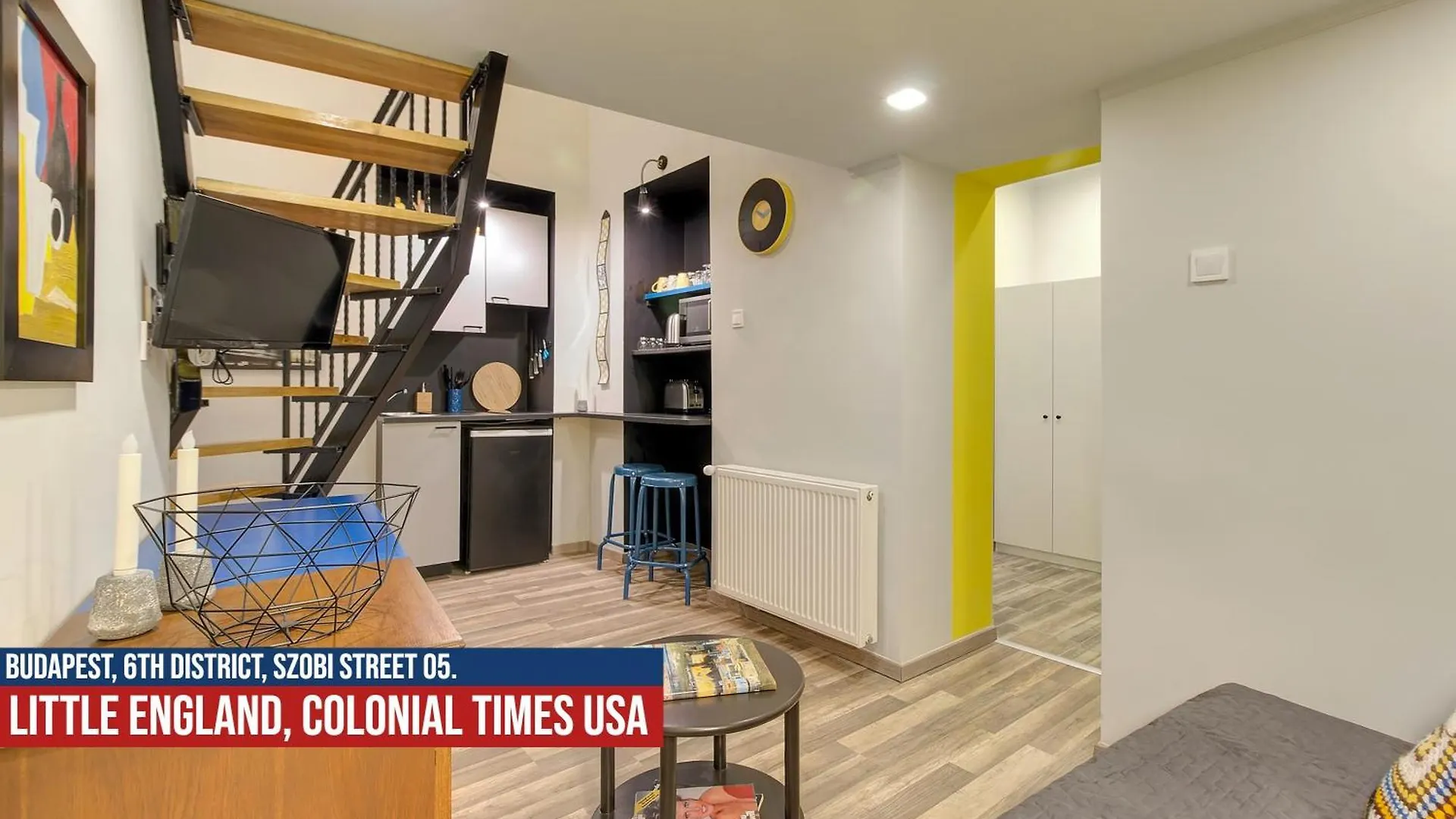 Little Americas Usa Colonial Times Apartments Budapeşte Macaristan