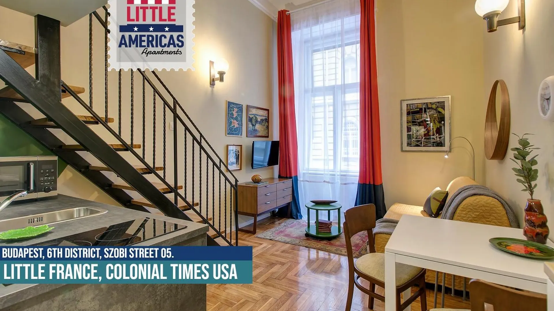 Little Americas Usa Colonial Times Apartments Budapeşte