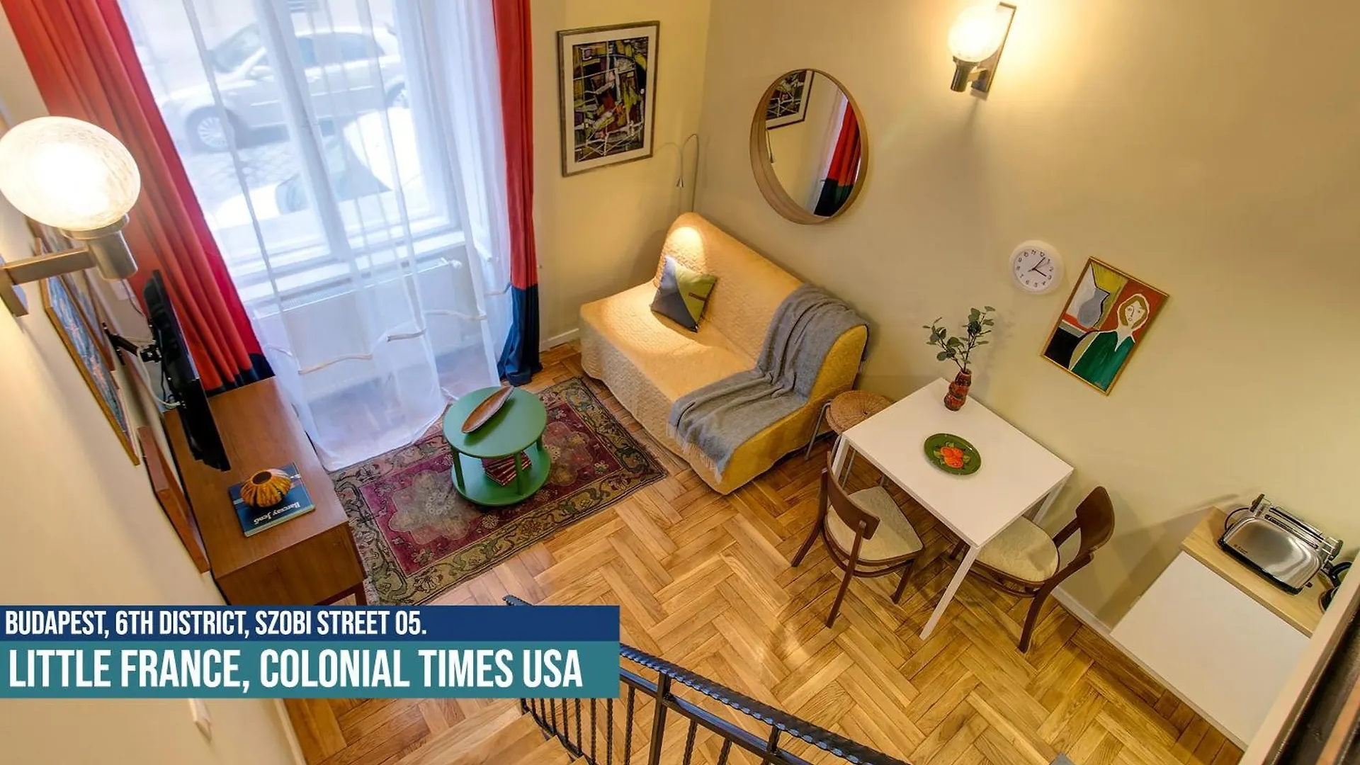 Little Americas Usa Colonial Times Apartments Budapeşte 0*,
